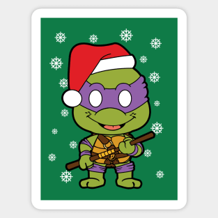 Donatello Christmas Sticker